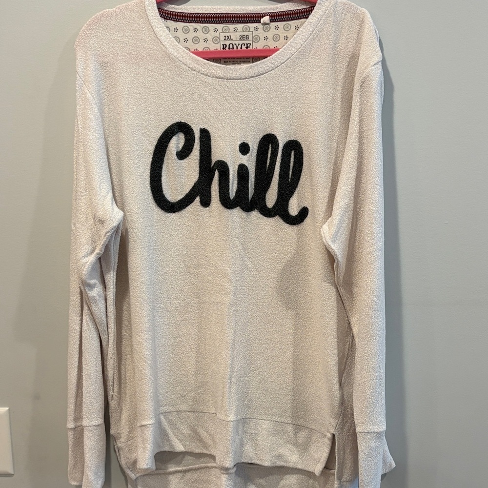 Boyz Off-White 'Chill' Graphic Sweatshirt